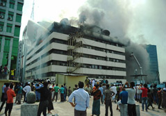 Fire BSEC building